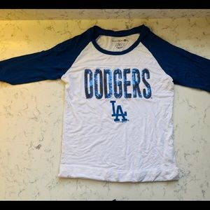 Girls Sequined Dodger tee